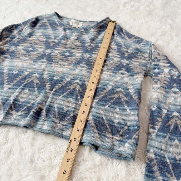 Denim & Supply Ralph Lauren Aztec Tribal Print Knit Sweater M Western Vintage - Picture 6 of 8